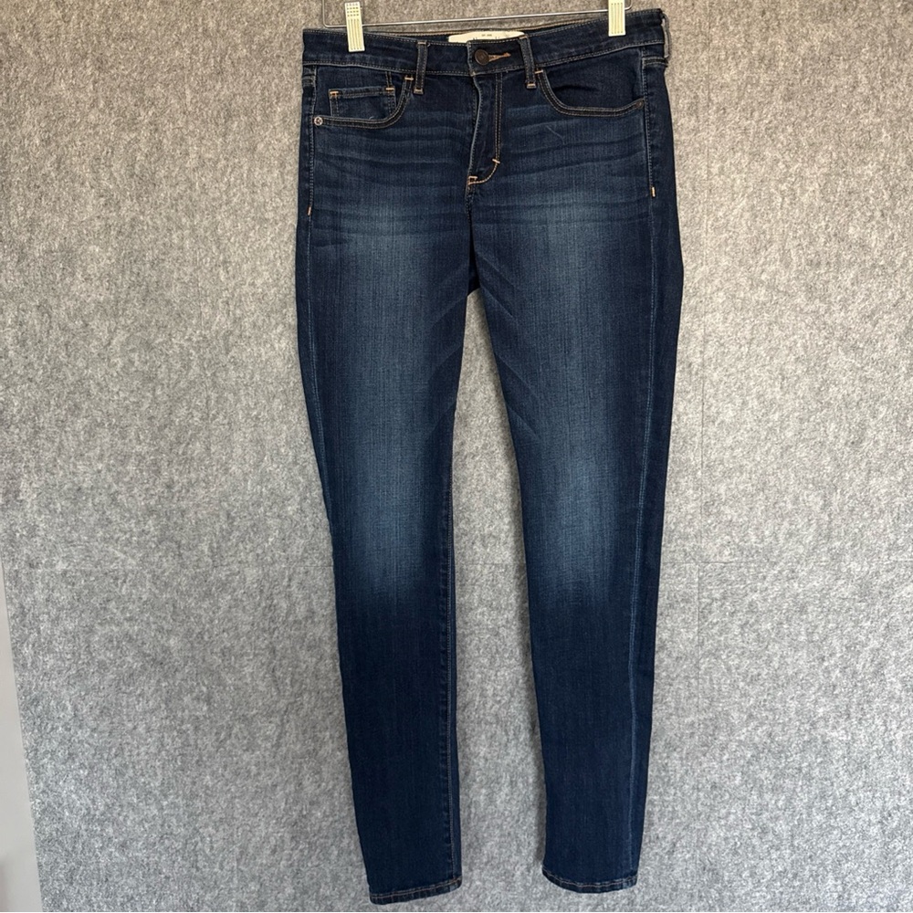 Abercrombie & Fitch Womens Low Rise Super Skinny Jeans Dark Wash Size 28/31